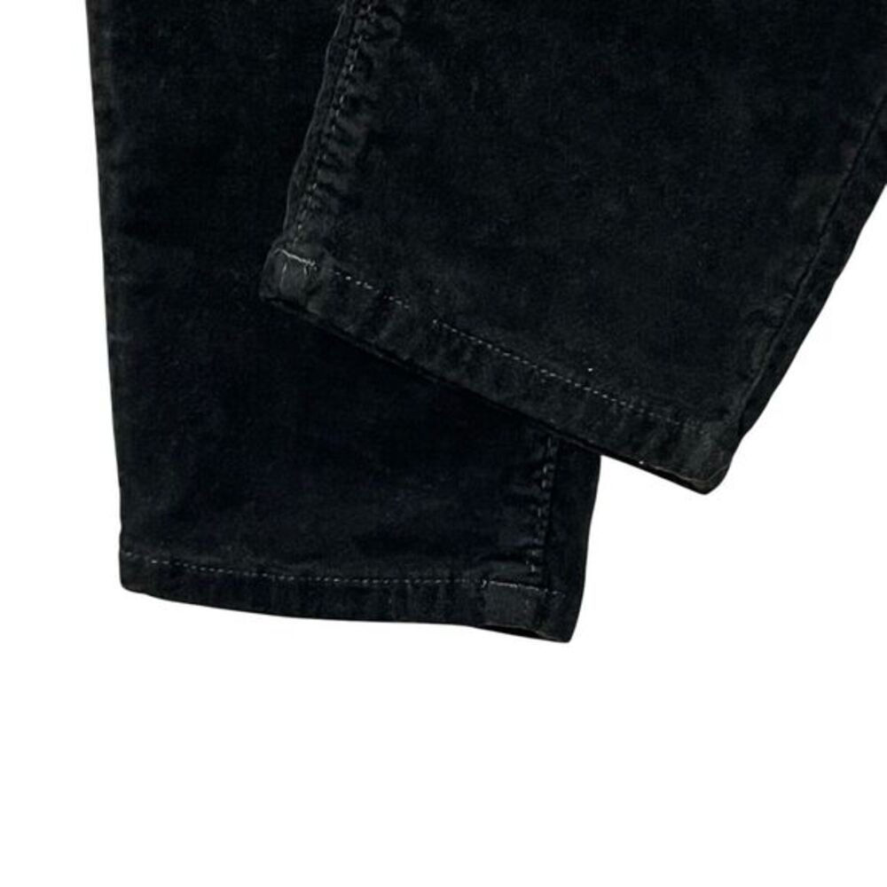Closed Skinny Velvet Baker Pants Black Stretch Jeans Women's Size 24 Italy - Picture 6 of 14